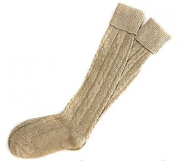 Traditionele sokken passend bij een Lederhosen tenue oktoberfest-0