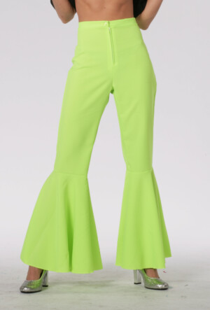Hippie broek neon groen-0