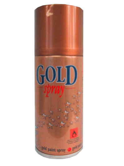 Decor spray metal goud non-flamable mt. 150ml-0