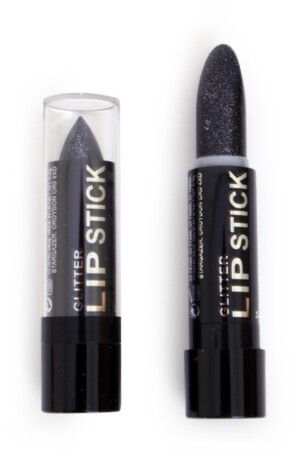 Sparkling glitter lipstick black-0