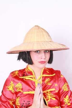 Strohoed chinese geisha-0