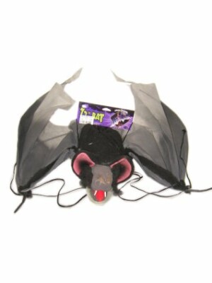Hangende vleermuis deco alleen afhalen (Halloween)-0