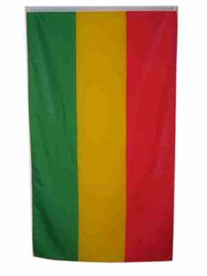 Vlag rood/geel/groen mt. 90x150-0