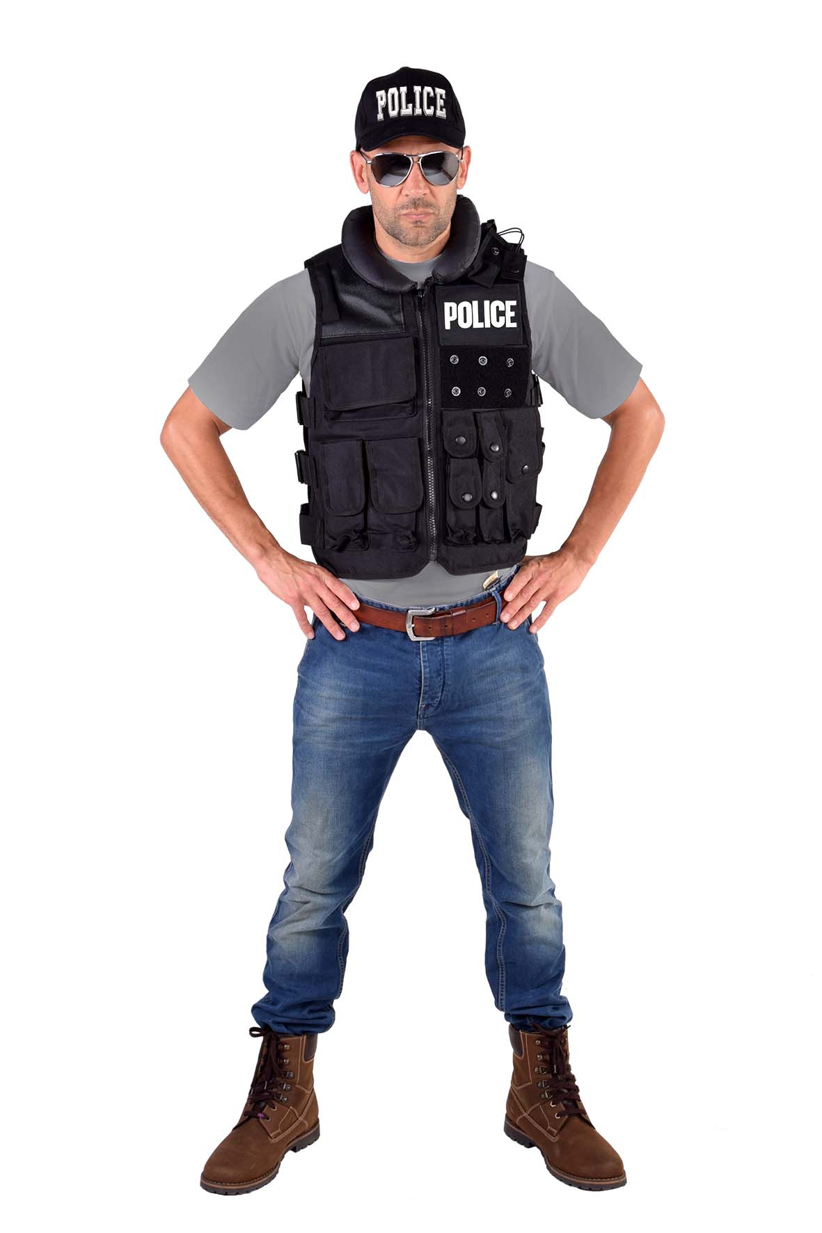Tactical vest, luxe Police-0