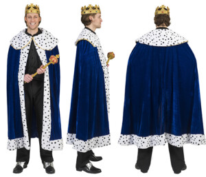 Koninklijke cape Koningscape blauw-0