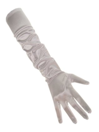Handschoenen zilver 48 cm S-M-L