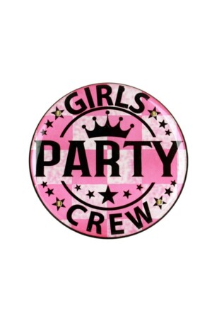 Buttons met verlichting Girls Party Crew