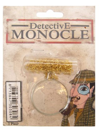 Monocle deluxe metaal glas