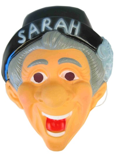 Masker sarah met hoed plastic