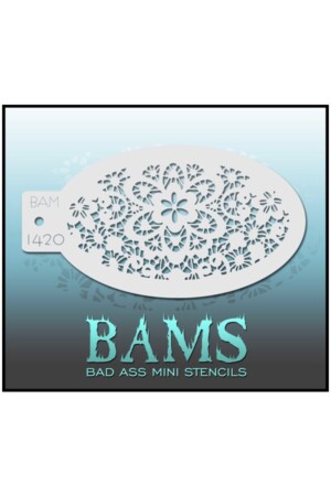Bad Ass BAM stencil 1420