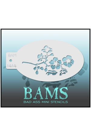 Bad Ass BAM stencil 1414