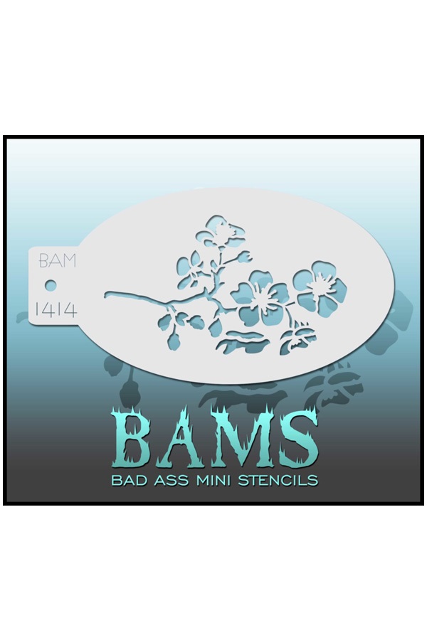 Bad Ass BAM stencil 1414 1