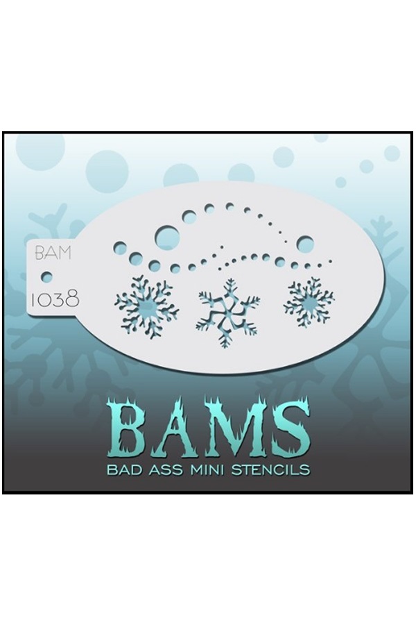 Bad Ass BAM stencil 1038 1