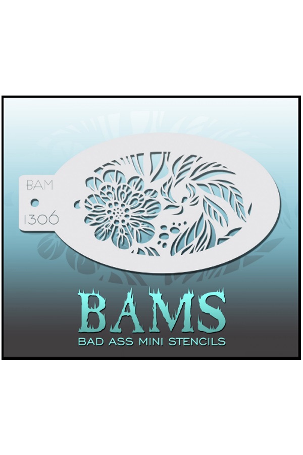 Bad Ass BAM stencil 1306 1
