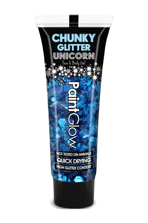 Chunky glitters face & body gel 13 ml Kaleidoscope 1