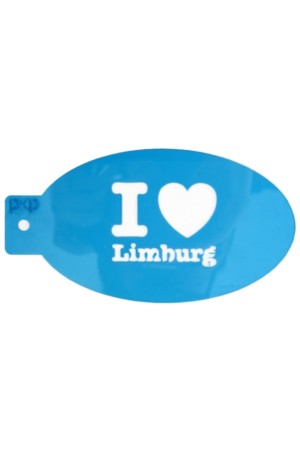 PXP schminksjabloon  I love Limburg