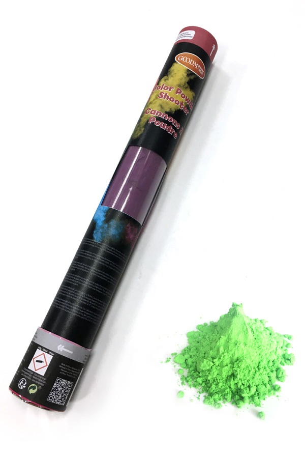 Color Powder Shooter 40 cm Green 350 gramOUTDOORNIET ONTVLAMBAAR 1