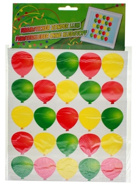 Adhesive ballonnen 35x50cm 1