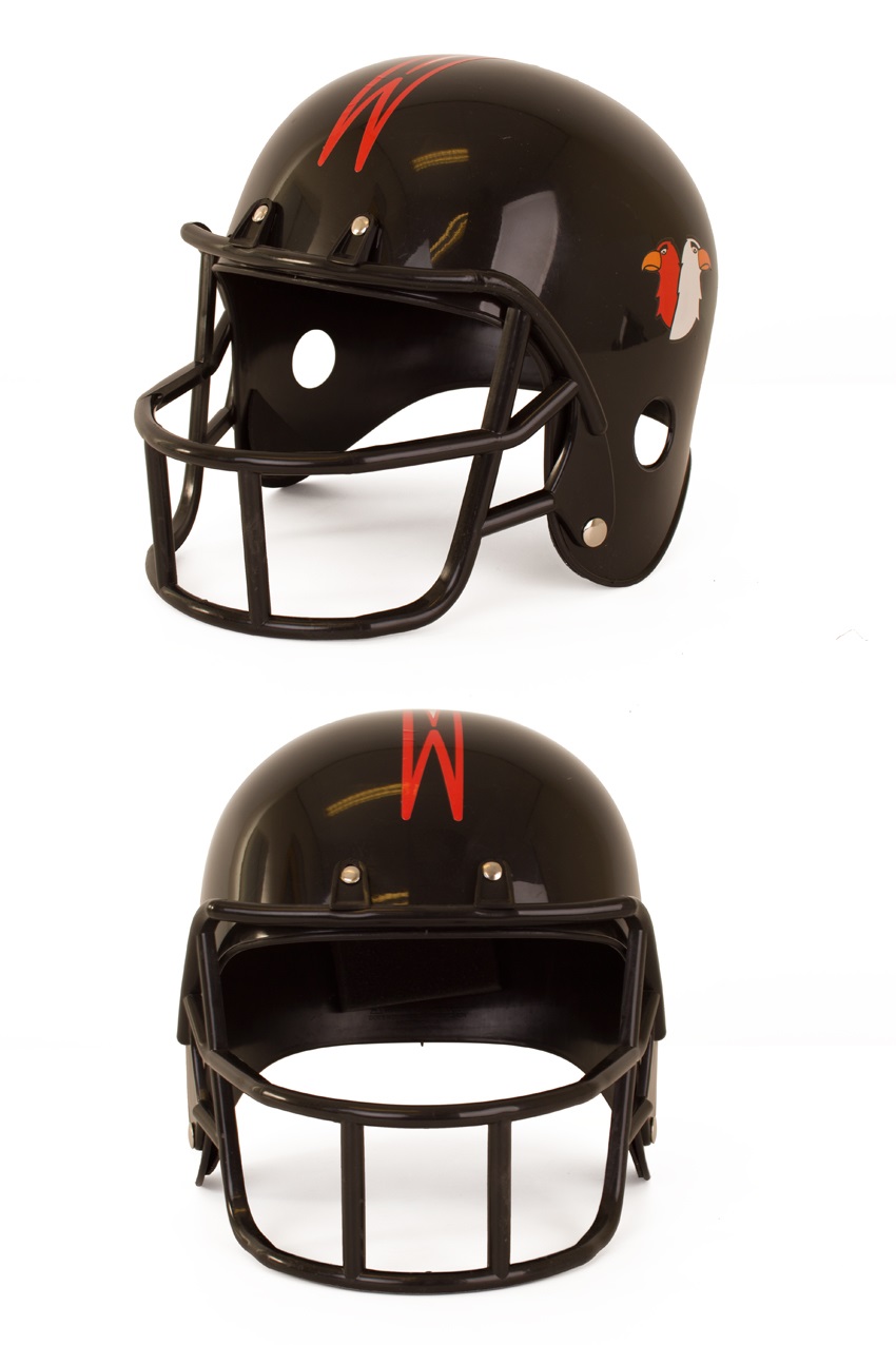 Helm american football zwart 1