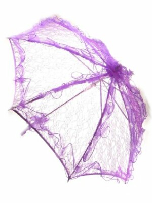 Bydemeyer paraplu paars groot scherm 97 cm.