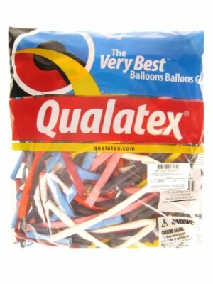 Modeleerballon 260Q standaard ass per 100 Qualatex