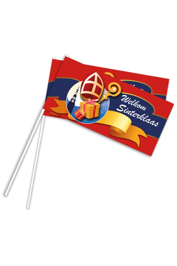 Zwaaivlaggetje Sinterklaas per 50 1